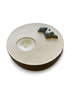 Urna cineraria in ceramica