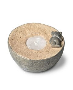 Urna cineraria in ceramica