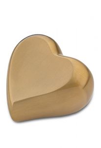 Mini urna per ceneri a forma di cuore