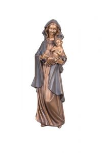 Statua commemorativa Maria con Bambino – 3D, a terreno, con perni di sotto