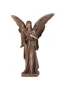 Statua o scultura funeraria Angelo in varie dimensioni – 3D, a terreno, con perni di sotto