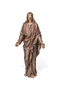 Statua commemorativa Gesù – 3D, a terreno, con perni di sotto