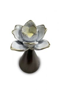Scultura cineraria artistica 'Fiore di loto'