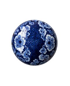 Mini urna cineraria 'Blossom Blues' nel blu di Delft
