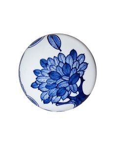 Mini urna cineraria 'Tree of Life' nel blu di Delft