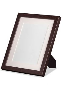 Cornice per foto in legno marrone scuro 25x20 cm