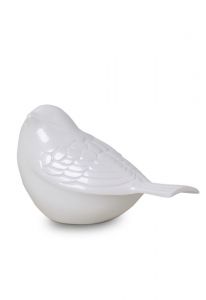 Mini urna cineraria in ottone 'Song bird'