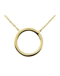Collana con simbolo in oro giallo 14 ct