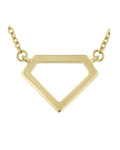 Collana con simbolo in oro giallo 14 ct