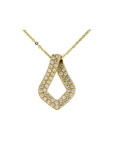 Collana con simbolo in oro giallo 14 ct