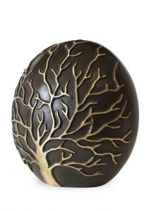 Urna cineraria 'Albero della vita' in bronzo