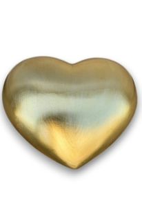 Urna cineraria in legno 'Cuore d'oro'