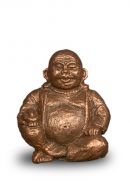 Piccola urna cineraria di Buddha color bronzo