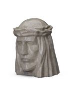 Urna cineraria in ceramica 'Christ' in vari colori
