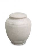 Mini urna cineraria in porcellana 'Classica' - Tortora