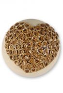 Mini urna cineraria in ceramica 'Kipos' con cuore