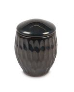 Mini urna cineraria in ceramica - Bronzo