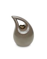 Ceramic keepsake cremation ashes urn cremation ashes urn