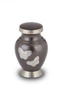 Brass keepsake with 3 butterflies