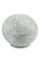 Urna cineraria piccola in porcellana 'Sfera' verde