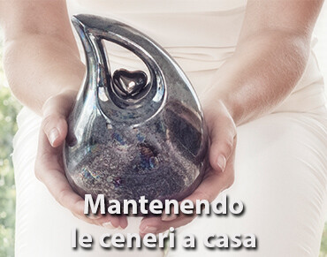 Destinazione delle ceneri, mantenendo le ceneri a casa