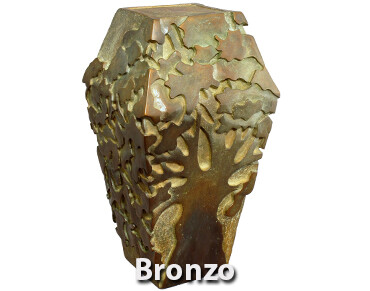 Urne cinerarie o urne da cremazione per adulti in bronzo